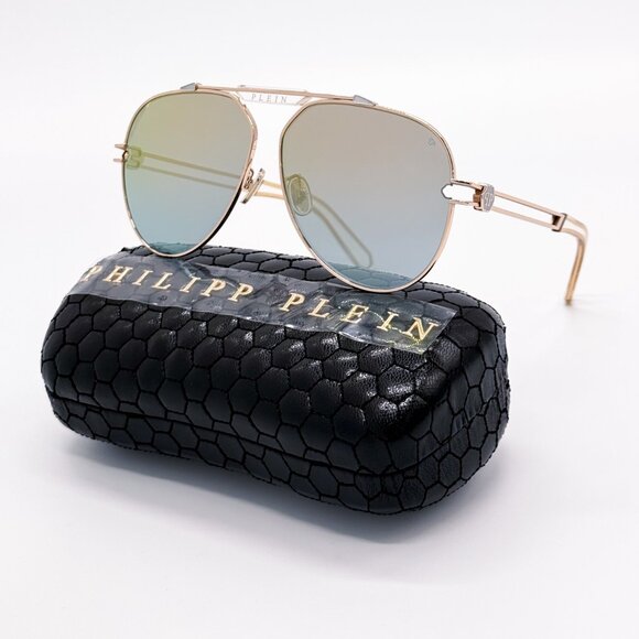 NEWPHILIPP PLEIN SEVENTIES SPP048M 033M MEN SUNGLASSES PHILIPP PLEIN